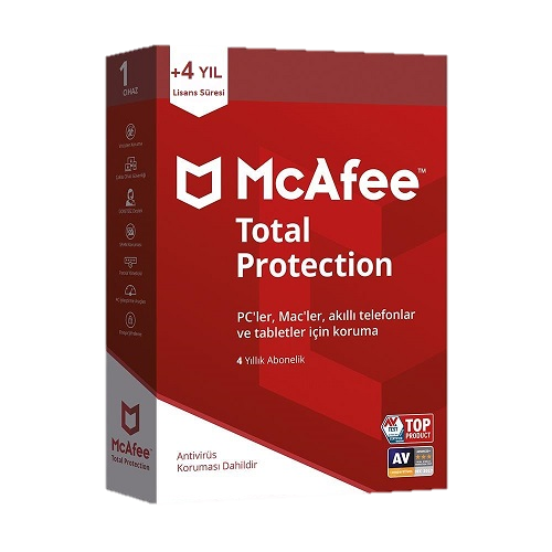 McAfee Total Protection 1 Yıllık